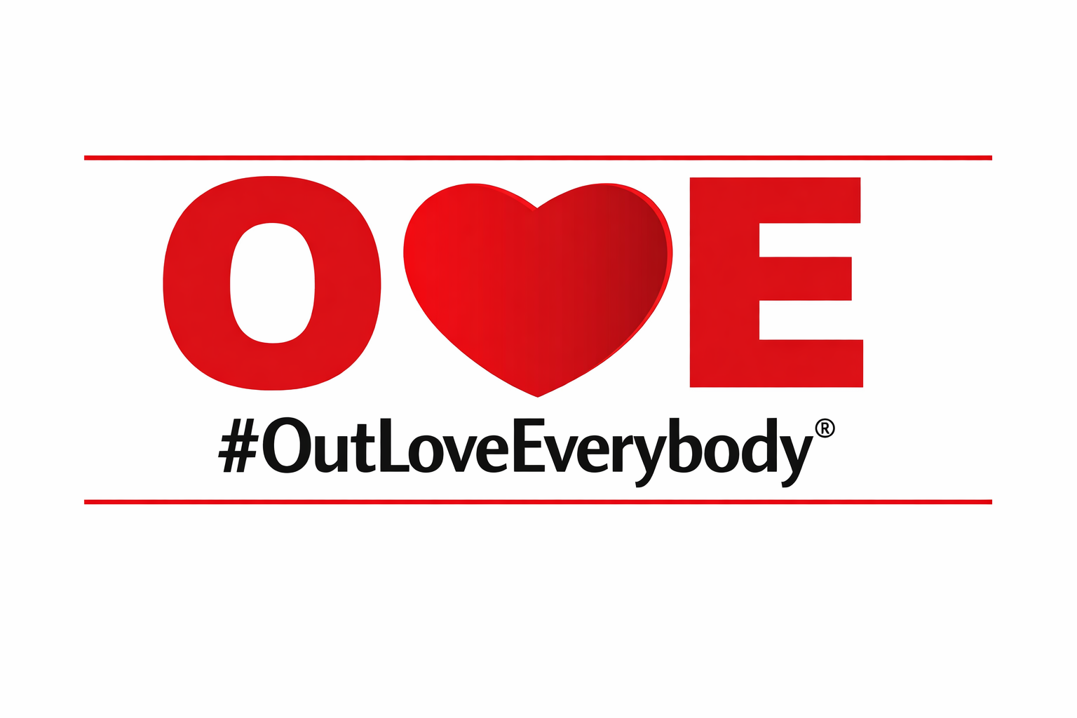 Out Love Everybody trademarked logo